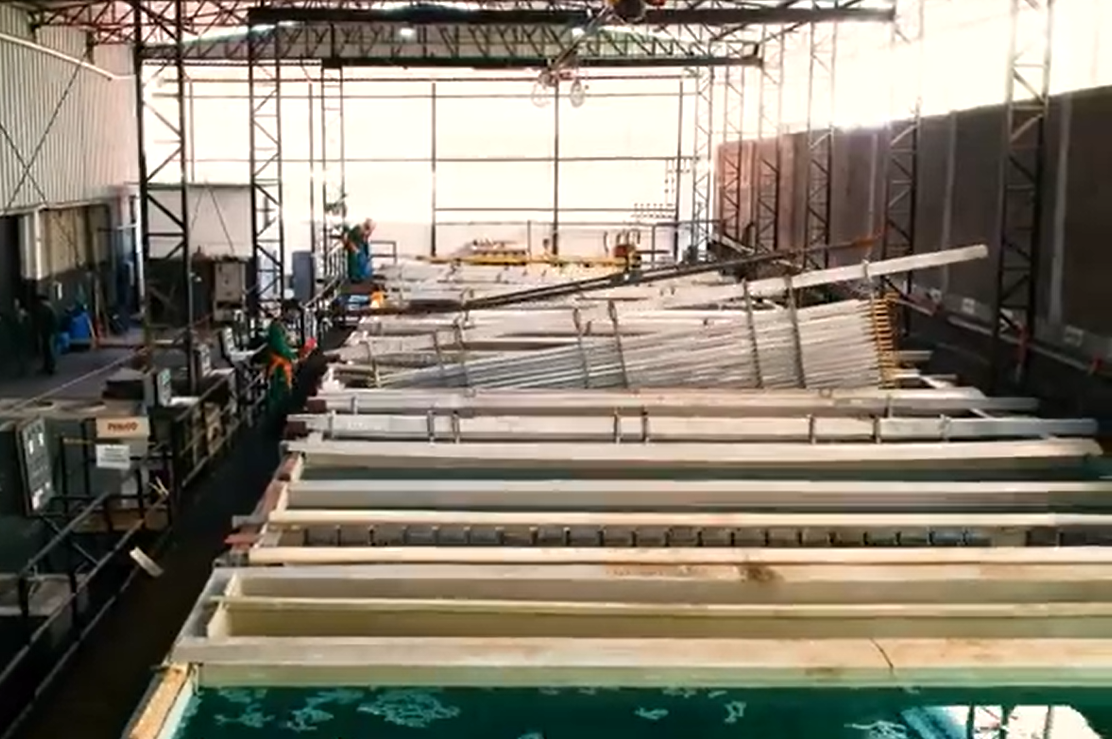 Cubas de anodização SP Alumínio